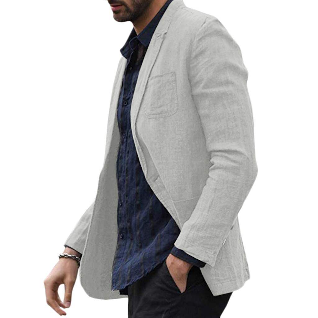 Cotton Thin Suits Blazers